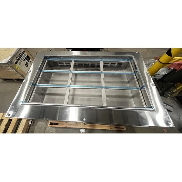 Scratch and Dent Avantco SS-CFT-48-HC 48" Stainless Steel Refrigerated Salad Bar / Cold Food Table