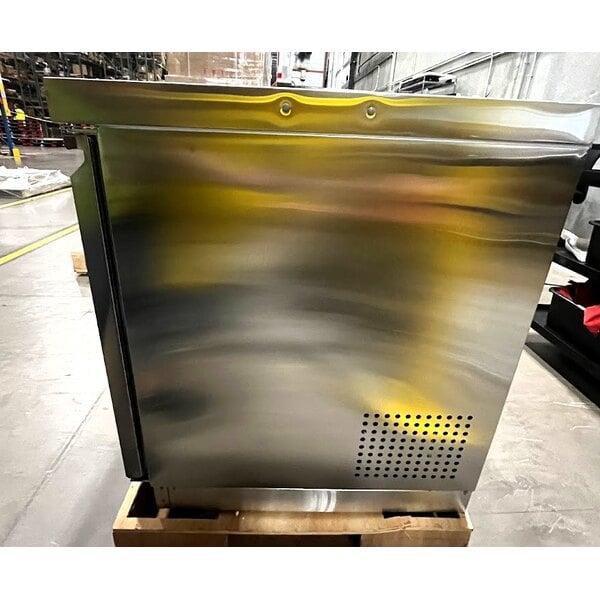 Scratch and Dent Avantco SS-CFT-48-HC 48" Stainless Steel Refrigerated Salad Bar / Cold Food Table