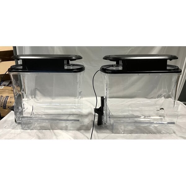Scratch and Dent Bunn 58000.0010 Ultra NX Black Double 3 Gallon Slushy Machine - 120V