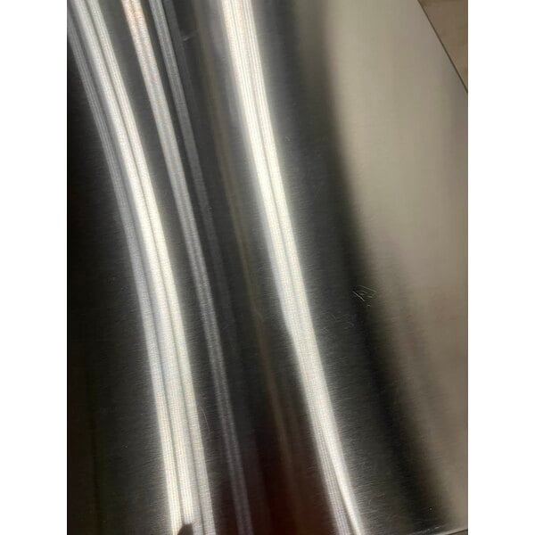 Scratch and Dent Avantco SS-WD-3R 93" Stainless Steel Extra Deep Worktop Refrigerator with 3 1/2" Backsplash