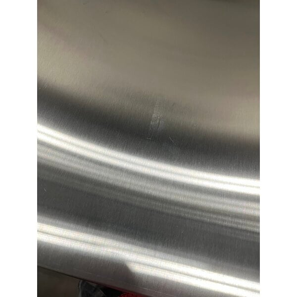 Scratch and Dent Avantco SS-WD-3R 93" Stainless Steel Extra Deep Worktop Refrigerator with 3 1/2" Backsplash
