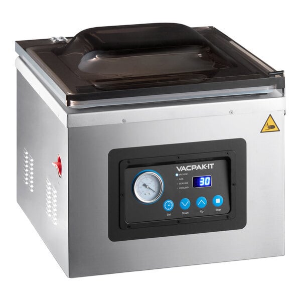 Scratch and Dent VacPak-It VMC16 Chamber Vacuum Packaging Machine with 16" Seal Bar and Oil Pump