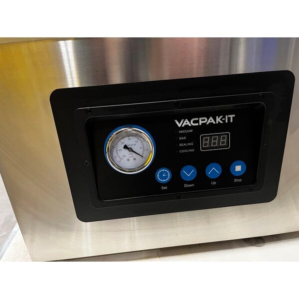 Scratch and Dent VacPak-It VMC16 Chamber Vacuum Packaging Machine with 16" Seal Bar and Oil Pump