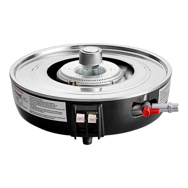 Scratch and Dent Avantco GRCNAT Natural Gas 110 Cup (55 Cup Raw) Gas Rice Cooker / Warmer - 24,000 BTU