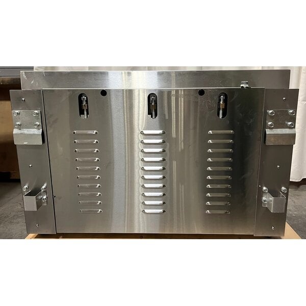 Scratch and Dent Cooking Performance Group S-36-SB-N 36" Natural Gas Infrared Salamander Broiler with Wall Mounting Bracket - 36,000 BTU