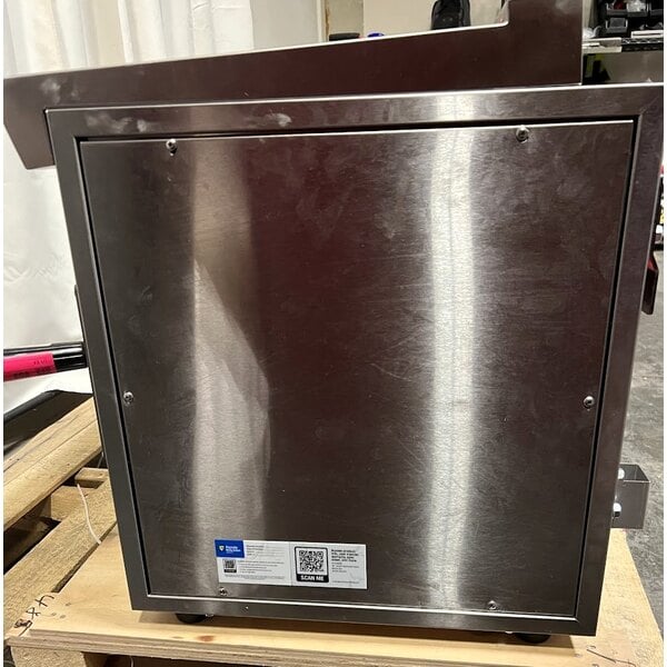 Scratch and Dent Cooking Performance Group S-36-SB-N 36" Natural Gas Infrared Salamander Broiler with Wall Mounting Bracket - 36,000 BTU
