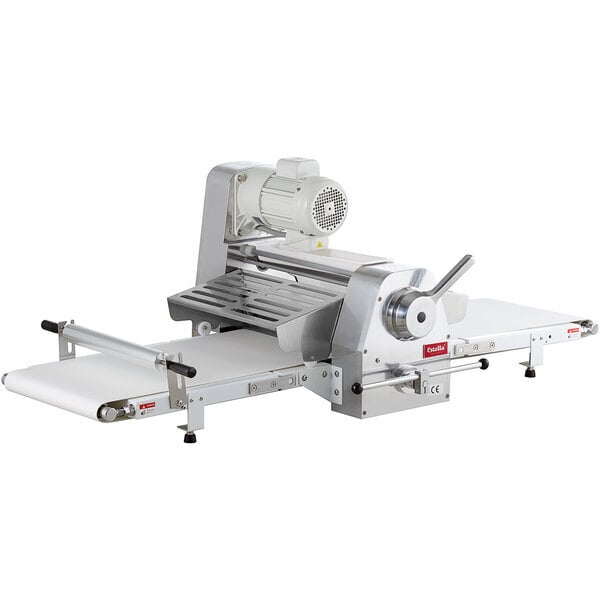 Scratch and Dent Estella DSC67 67" Countertop Reversible Dough Sheeter - 110V, 3/4 hp
