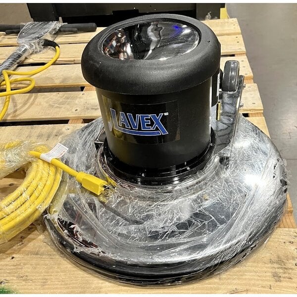 Scratch and Dent Lavex 20" Single Speed Rotary Floor Cleaning Machine - 175 RPM