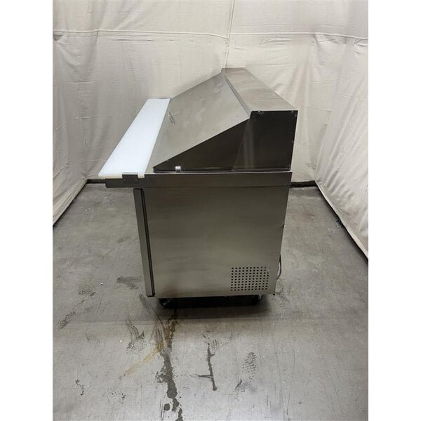 Scratch and Dent Avantco APT-71M-HC 70" 3 Door Mega Top Refrigerated Sandwich Prep Table