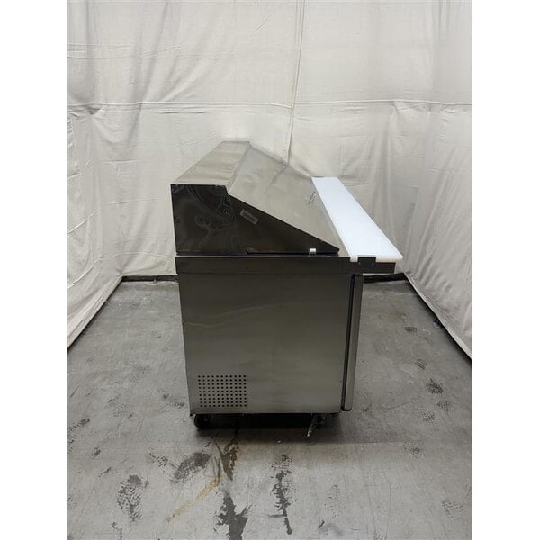 Scratch and Dent Avantco APT-71M-HC 70" 3 Door Mega Top Refrigerated Sandwich Prep Table
