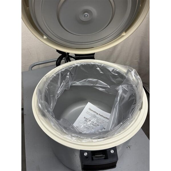 Scratch and Dent Zojirushi THA-803SA 88 Cup (Cooked) Stainless Steel Electric Rice Warmer with Removable Pot - 120V, 77W