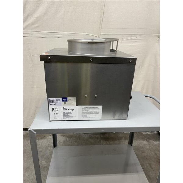 Scratch and Dent Cooking Performance Group WOKR13N Natural Gas Wok Range with 13" Ring - 95,000 BTU