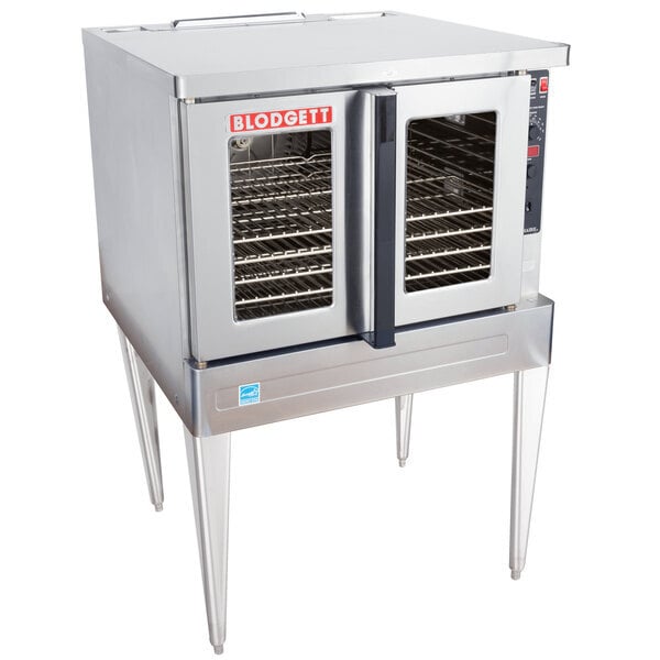 Scratch and Dent Blodgett ZEPHAIRE-100-E Single Deck Full Size Standard Depth Electric Convection Oven with Draft Diverter -220/240V, 3 Phase, 11kW