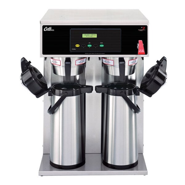 Scratch and Dent Curtis D1000GT12A000 14 3/4" Twin Airpot Coffee Brewer - 220V