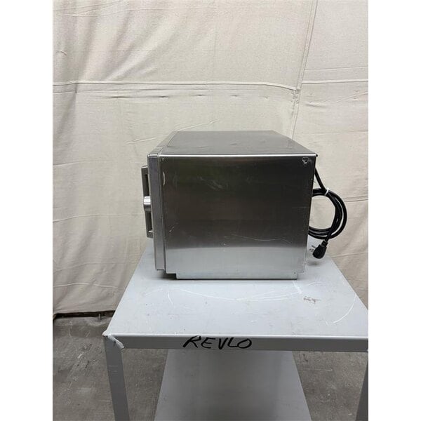 Scratch and Dent Amana RCS10DSE Medium Volume Stainless Steel Commercial Microwave - 120V, 1000W