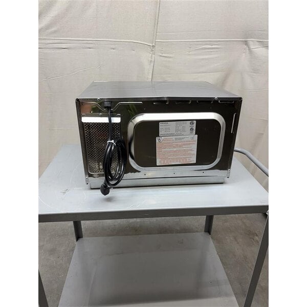 Scratch and Dent Amana RCS10DSE Medium Volume Stainless Steel Commercial Microwave - 120V, 1000W