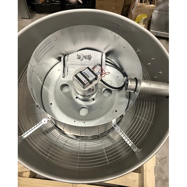 Scratch and Dent Canarm 16 1/2" Variable Speed Upblast Direct-Drive Aluminum Exhaust Fan ALX165-UD100EC - 2,974 CFM, 1 Phase, 1 hp