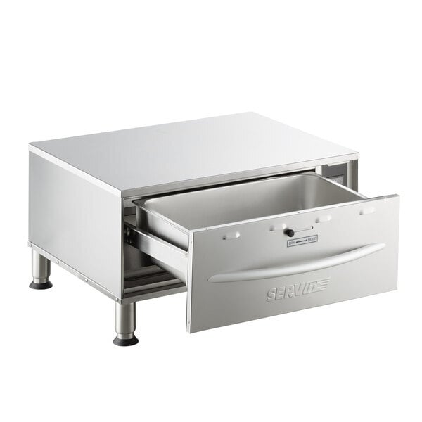 Scratch and Dent ServIt WDSFS-1 Single Freestanding Drawer Warmer - 450W, 120V