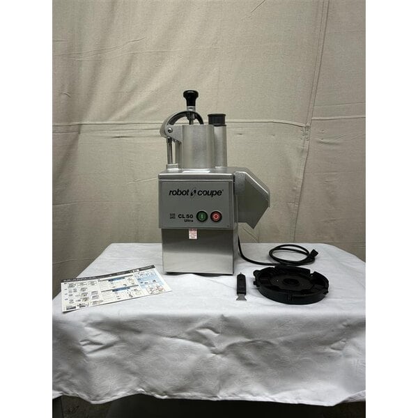 Scratch and Dent Robot Coupe CL50E Ultra Continuous Feed Food Processor Without Discs - 1 1/2 hp