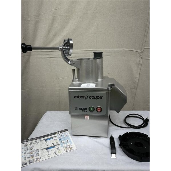 Scratch and Dent Robot Coupe CL50E Ultra Continuous Feed Food Processor Without Discs - 1 1/2 hp