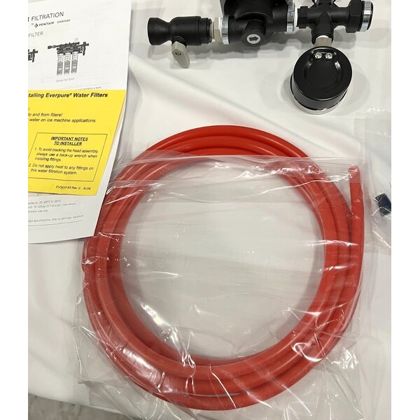 Scratch and Dent Hoshizaki H9320-51 Single Cartridge Filtration System - 0.5 Micron Rating and 2 GPM