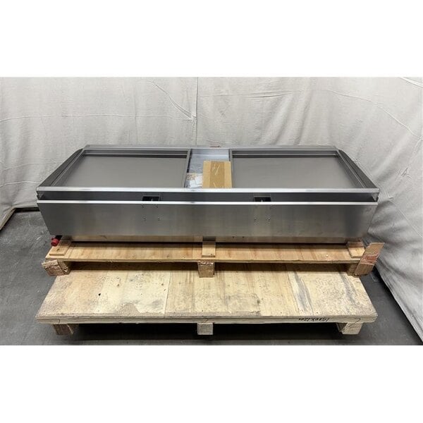 Scratch and Dent Cooking Performance Group GT-CPG-60-NL 60" Gas Countertop Griddle with Thermostatic Controls - 150,000 BTU