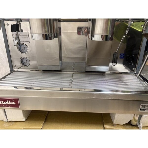 Scratch and Dent Estella Caffe ECEM2 Two Group Automatic Espresso Machine - 220-240V