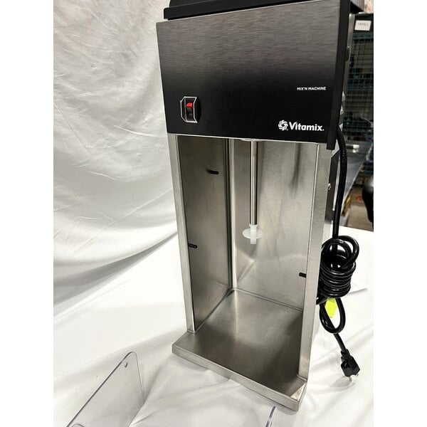 Scratch and Dent Vitamix 570 Mix'n Mixer Countertop Frozen Dessert Mixer with Permanent Soft Ice Cream Agitator - 120V