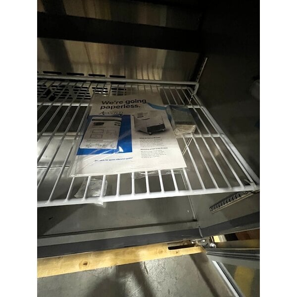Scratch and Dent Avantco SS-UC-60R-HC 60" Undercounter Refrigerator