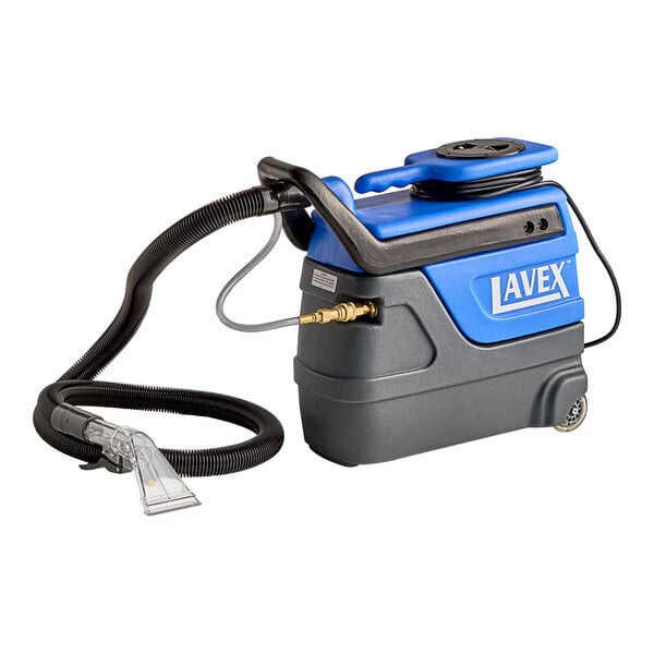 Scratch and Dent Lavex 2-Stage Cold Water Spot Extractor with 7' Hoses and 4" Clear View Upholstery Tool - 3 Gallon, 55 PSI
