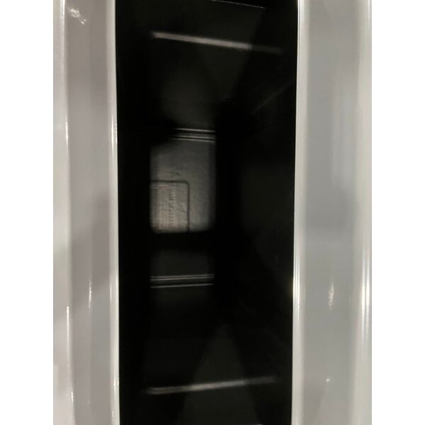 Scratch and Dent Rubbermaid® 1961683 Configure 45 Gallon Stenni Gray 1 Stream Organic Waste Indoor Rectangular Recycling Bin