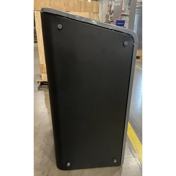 Scratch and Dent Rubbermaid® 1961683 Configure 45 Gallon Stenni Gray 1 Stream Organic Waste Indoor Rectangular Recycling Bin