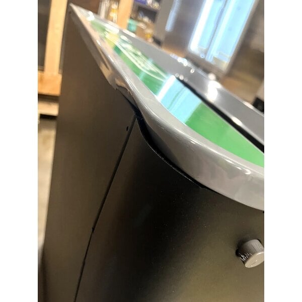 Scratch and Dent Rubbermaid® 1961683 Configure 45 Gallon Stenni Gray 1 Stream Organic Waste Indoor Rectangular Recycling Bin
