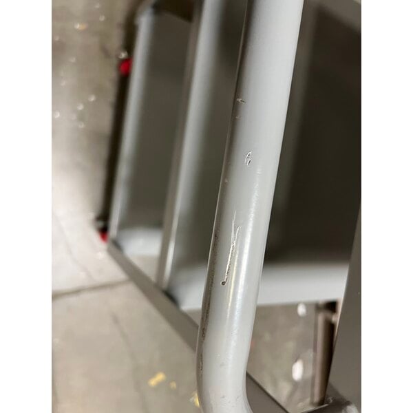 Scratch and Dent Lavex 36" x 24" x 35" Three Shelf Steel Utility Cart - Fully Welded