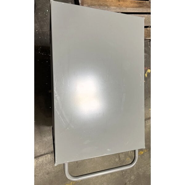 Scratch and Dent Lavex 36" x 24" x 35" Three Shelf Steel Utility Cart - Fully Welded