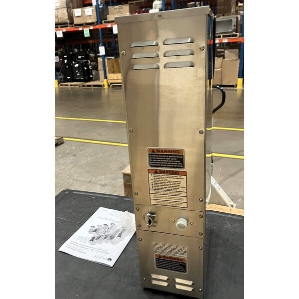 Scratch and Dent Bunn 43600.0026 H5X Stainless Steel 5 Gallon 212 Degree Hot Water Dispenser - 120V
