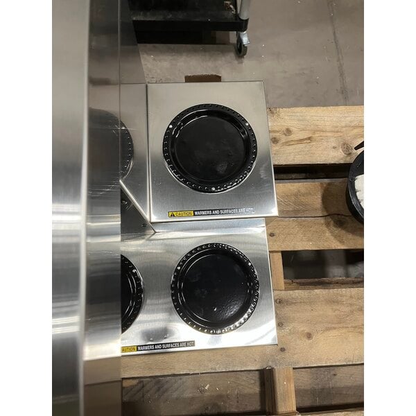 Scratch and Dent Bunn 38700.0002 Axiom 15-3 Automatic Coffee Brewer with 3 Lower Warmers - 120V