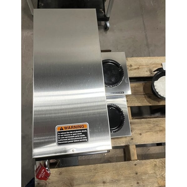 Scratch and Dent Bunn 38700.0002 Axiom 15-3 Automatic Coffee Brewer with 3 Lower Warmers - 120V