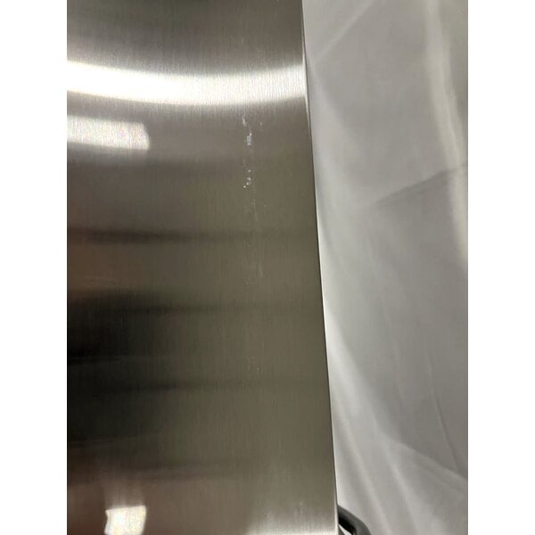 Scratch and Dent Waring WMO90 Stainless Steel Commercial Microwave with Push Button Controls - 120V, 1000W