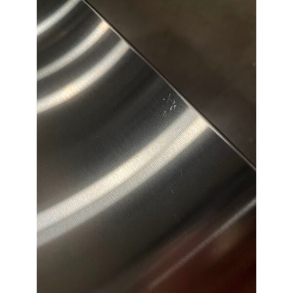 Scratch and Dent Avantco UDD-60-HC-S (2) Four Tap Kegerator Beer Dispenser - Stainless Steel, (2) 1/2 Keg Capacity