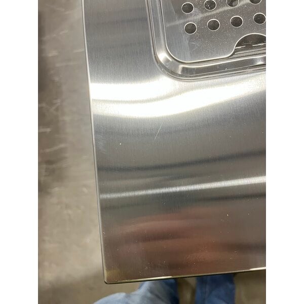 Scratch and Dent Avantco UDD-60-HC-S (2) Four Tap Kegerator Beer Dispenser - Stainless Steel, (2) 1/2 Keg Capacity