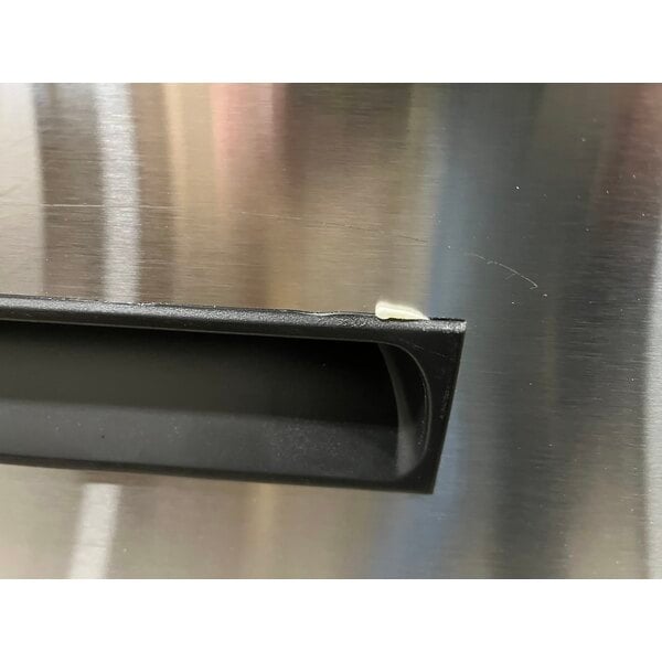 Scratch and Dent Avantco UDD-60-HC-S (2) Four Tap Kegerator Beer Dispenser - Stainless Steel, (2) 1/2 Keg Capacity