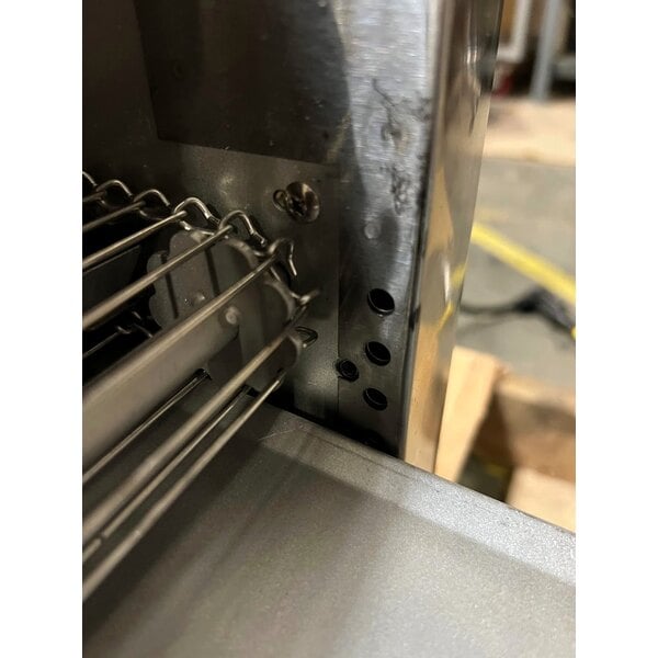 Scratch and Dent Avantco T3600B Commercial 14 1/2" Wide Conveyor Toaster with 3" Opening - 208V, 3600W, 1200 Slices per Hour