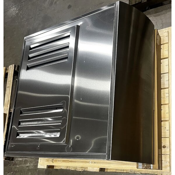 Scratch and Dent Rational iCombi Classic 10 Pan Half-Size Electric Combi Oven with Stand and Ventless Condensation Hood - 18.9kW