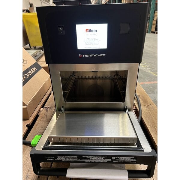 Scratch and Dent Merrychef eikon e1s Classic High-Speed Accelerated Cooking Countertop Oven - 208/240V