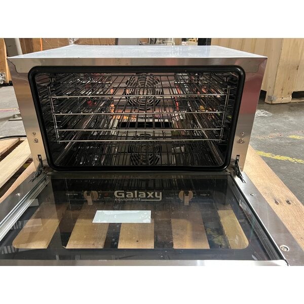 Scratch and Dent Galaxy COE3H Half Size Countertop Convection Oven - 120V