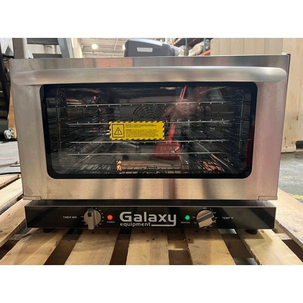 Scratch and Dent Galaxy COE3H Half Size Countertop Convection Oven - 120V