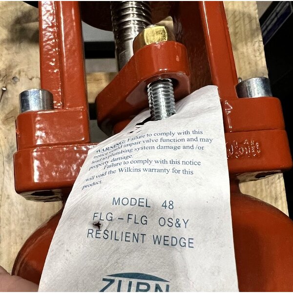 Scratch and Dent Watts 0702310 408-OSY-RW 2 1/2" OS&Y Resilient Wedge Flanged Gate Valve