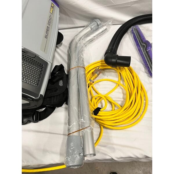 Scratch and Dent ProTeam 107303 Super Coach Pro 10 Qt. Backpack Vacuum with 107100 Xover Multi-Surface Telescoping Wand Kit - 120V