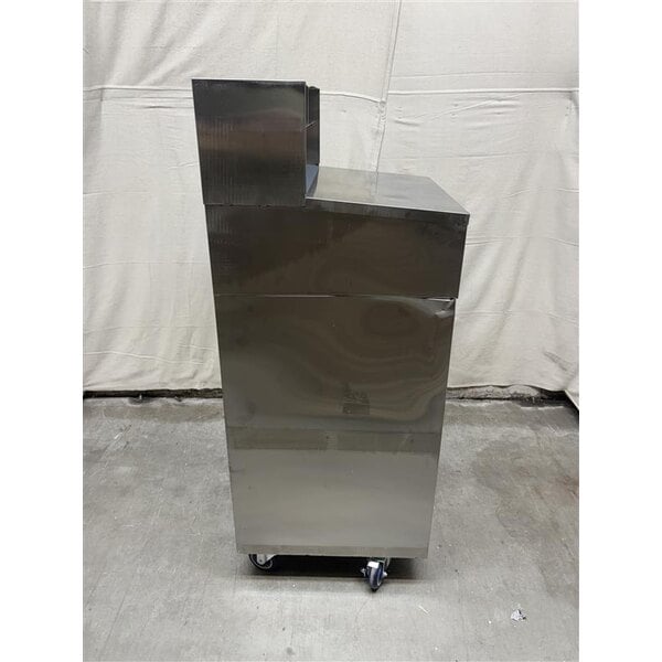 Scratch and Dent Lavex Shipping / Receiving Mobile Desk with Enclosed Base